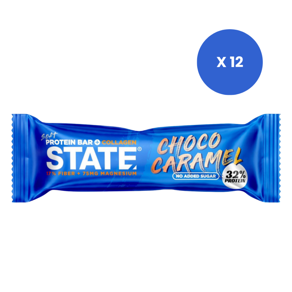 1 kasse State Proteinbar (Choko/Caramel)