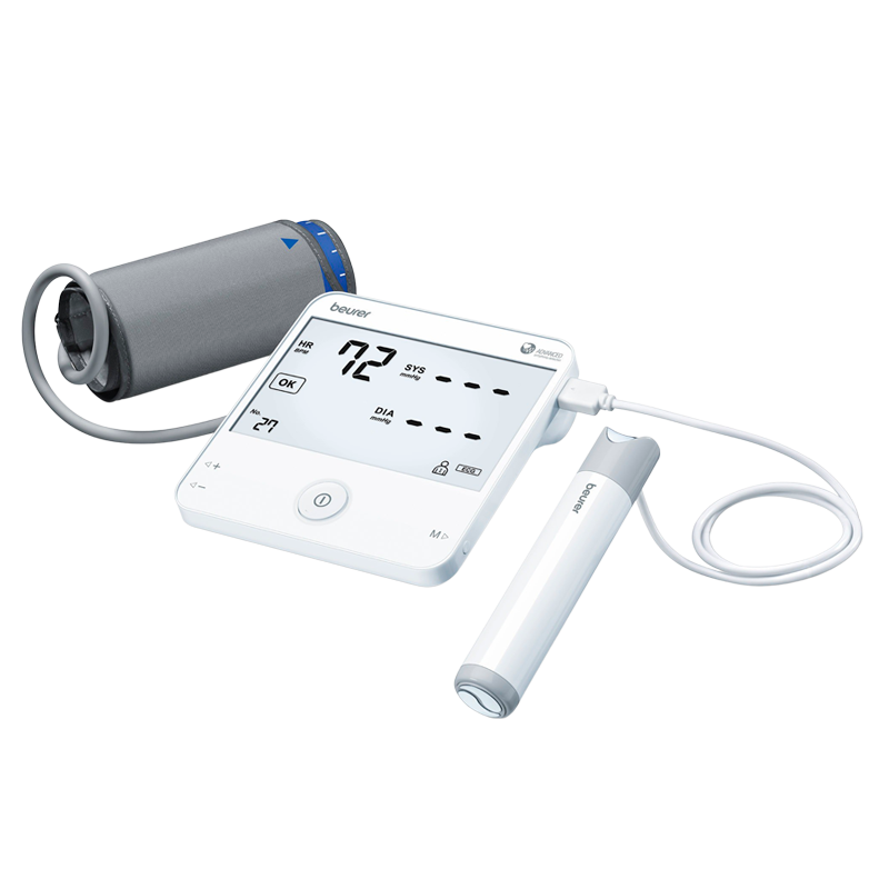 Beurer Blodtryks- Og Pulsmåler Til Overarm Med EKG Måling BM 95 (1 stk)