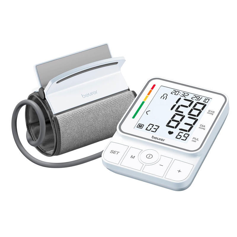 Beurer easyClip Blodtryks- Og Pulsmåler Til Overarmen BM51 (1 stk)