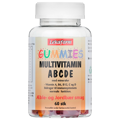 Lekaform Gummies Multivitamin ABCDE (60 stk)