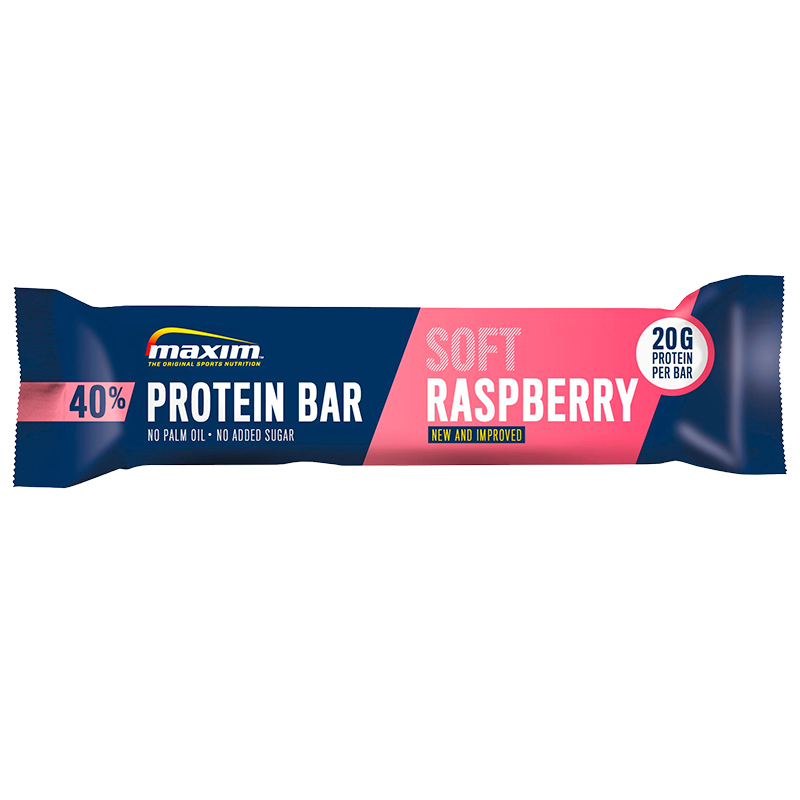 Maxim 40% Proteinbar Soft Raspberry (50 g)