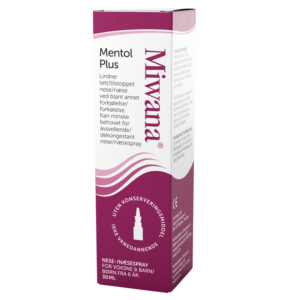 Miwana Næsespray Mentol Plus (30 ml)