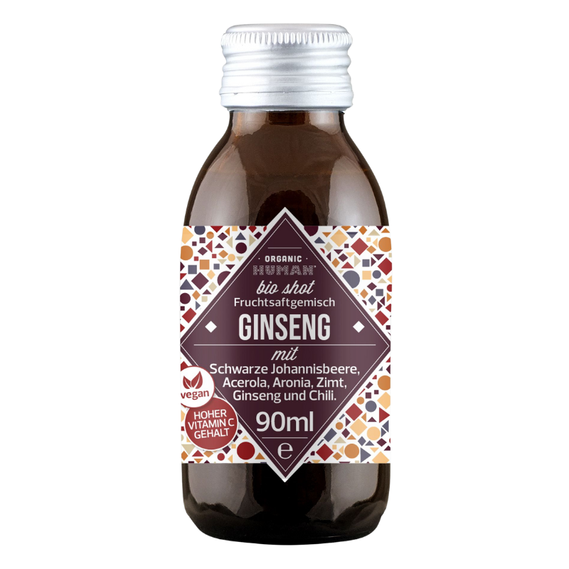 Organic Human Ginseng shot (90 ml)