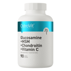 Glukosamin+ MSM + Chondroitin + C-Vitamin. 90 piller
