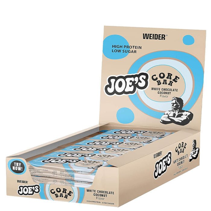 1 x JOE's Core Proteinbar 45 g - White Chocolate Coconut