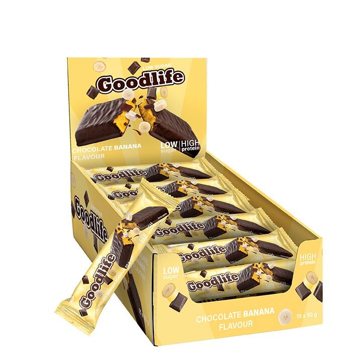 1 x Low Sugar Proteinbar 50 g - Chocolate Banana