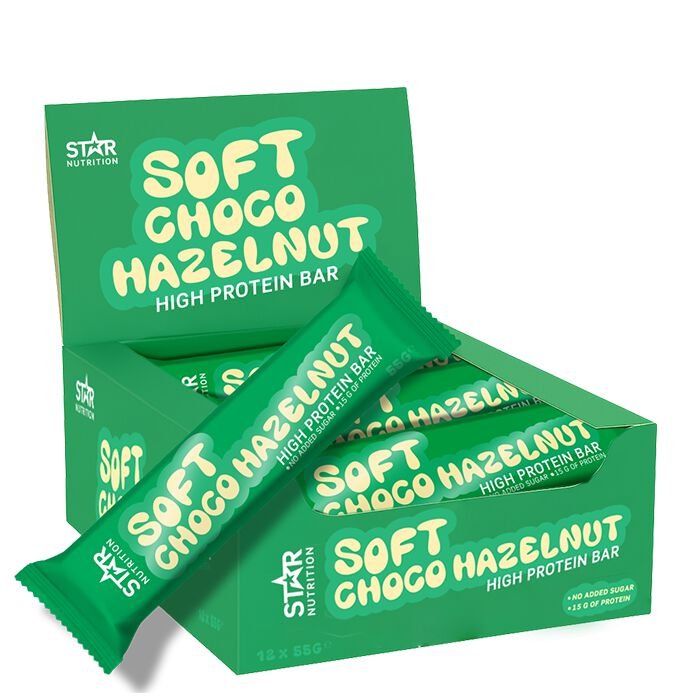 1 x Soft Proteinbar 55 g - Soft Choco Hazelnut
