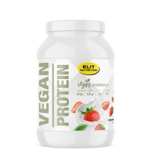 ELIT VEGAN Protein Laktosfri proteinpulver 750 g - Strawberry